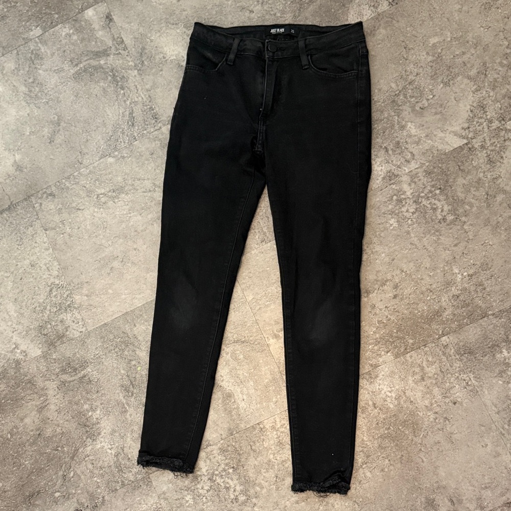 Just Black Women's Dark Skinny Jeans